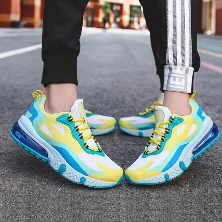 2020 New air cushion casual walking shoes breathable men and women  sport running shoes couple fashion clunky sneaker shoes