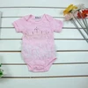 Need to customize summer children's clothes new white lace crawler for baby girls