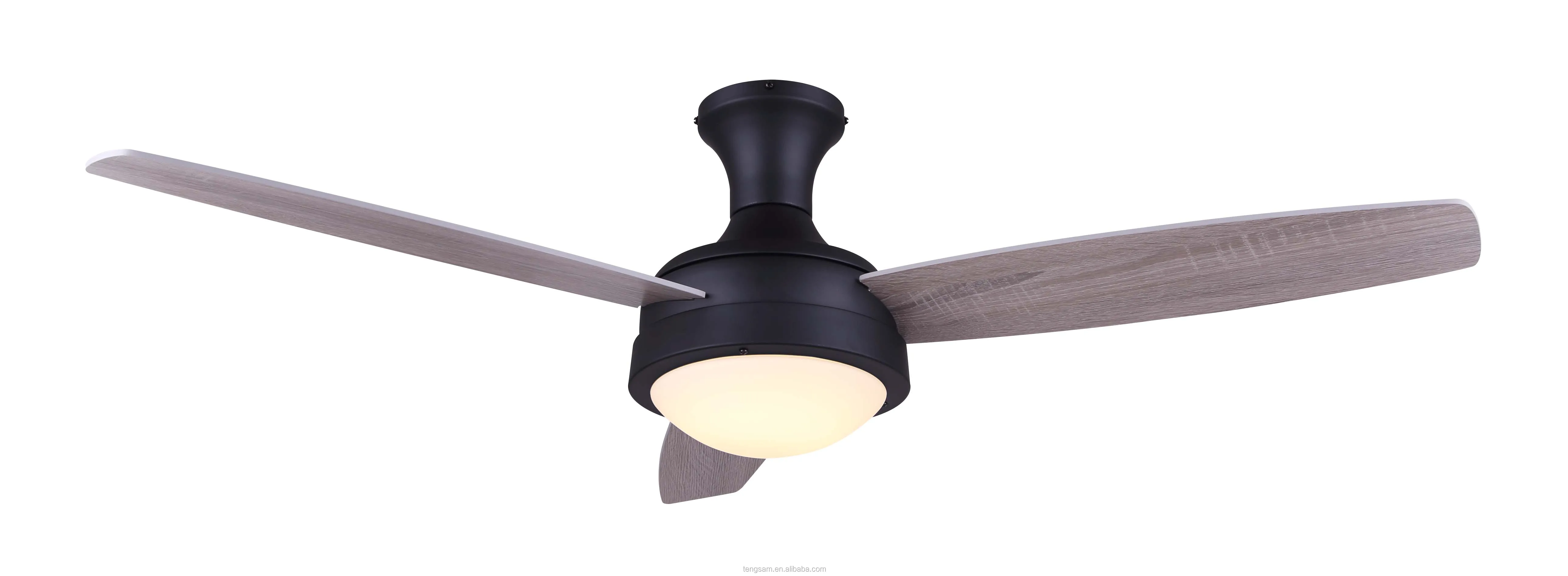 52 Inch Modern Air Cooling Fan Home Decorative Hugger Orb Led Ceiling