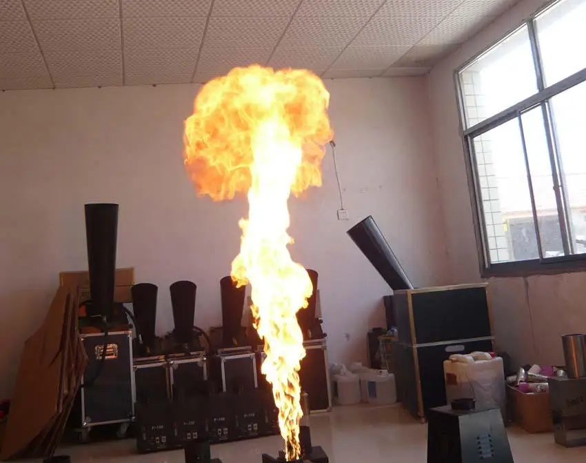 Dmx Mini Flame Projectors Concert Flame Machine Mini Fire Machine Flame