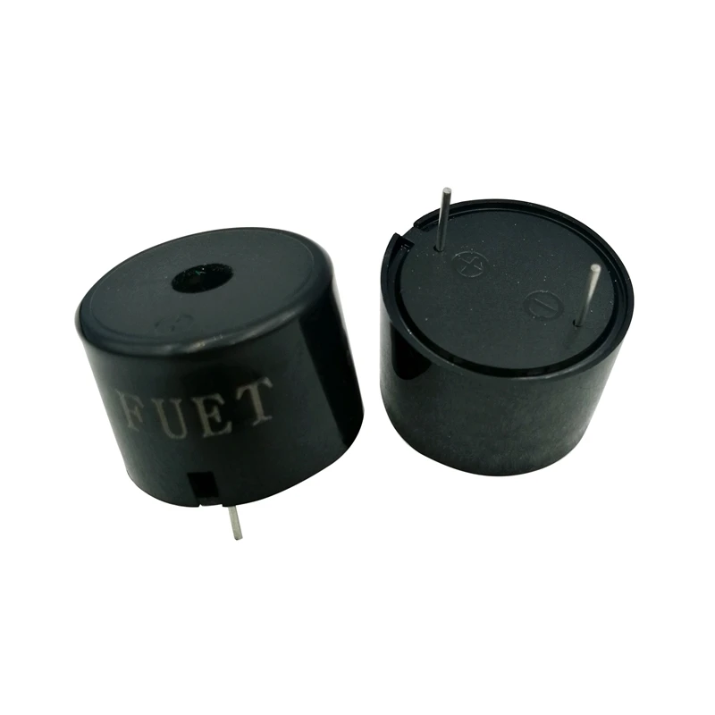 12v Dc 23mm 90db Round Dip Internal Driving Piezo Buzzer Loud Sound