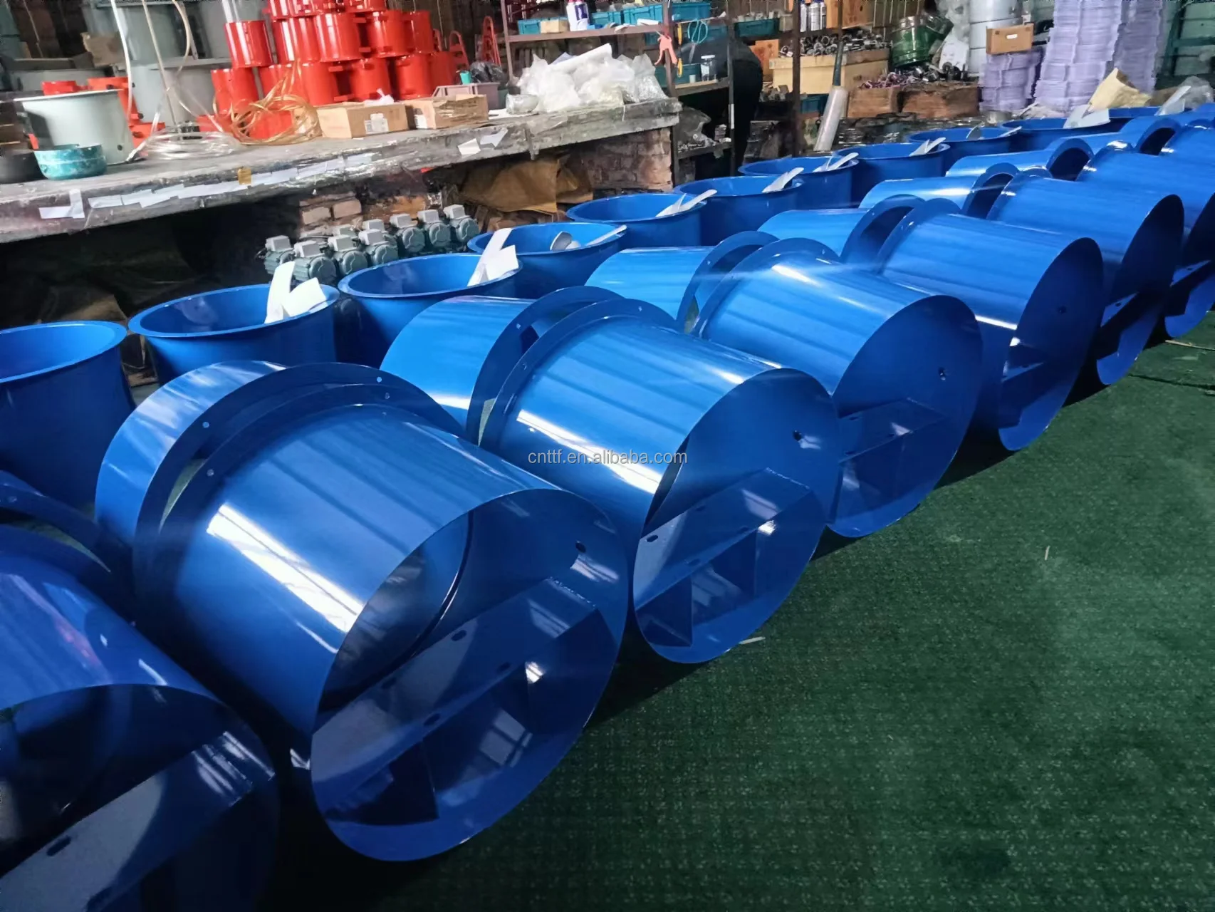 Temperature Proof Axial Fan, 800mm, Ducted - detail 4