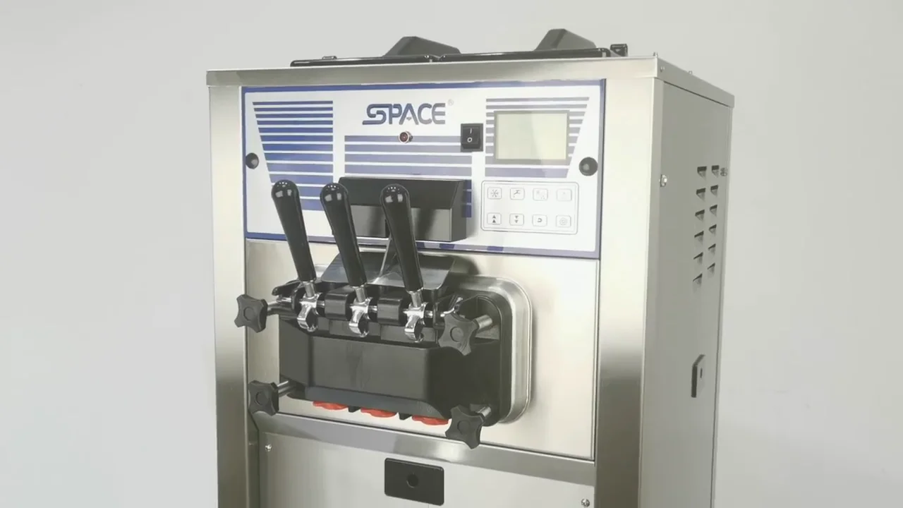 SPACE Commercial soft serve ice cream machine for sale 6240, View soft
