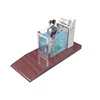 Intelligent Display Bubble Stimulus Walking Rehabilitation Training Bath for Adults The treadmill