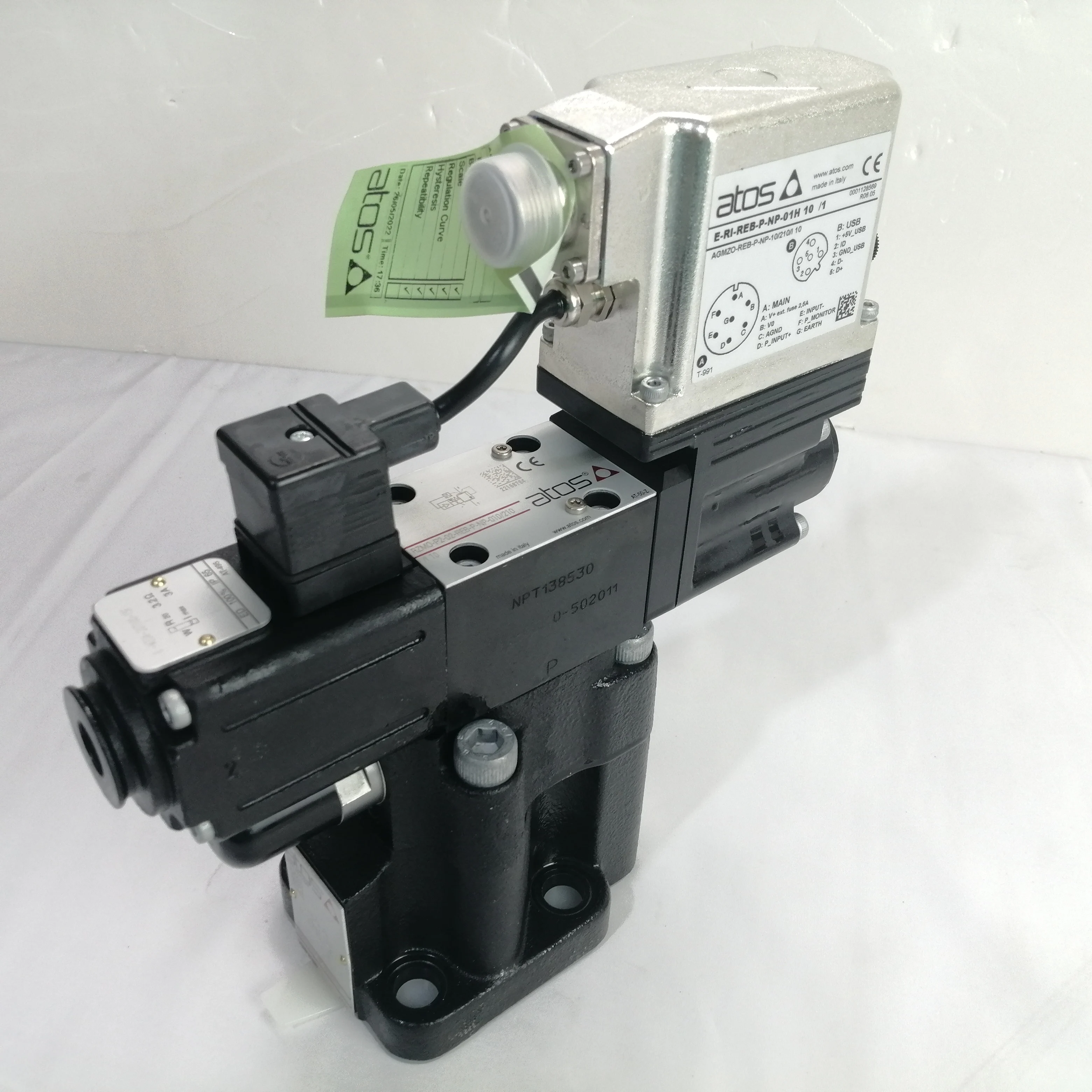 Atos Proportional Relief Valves Rzmop202rebpnp010210 Buy Atos