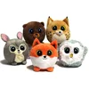 Sweetie Gang Stuffed Forest Animal Plush Fox Woodpecker Scabies Badger Bear Cute Children Christmas Gift Toys