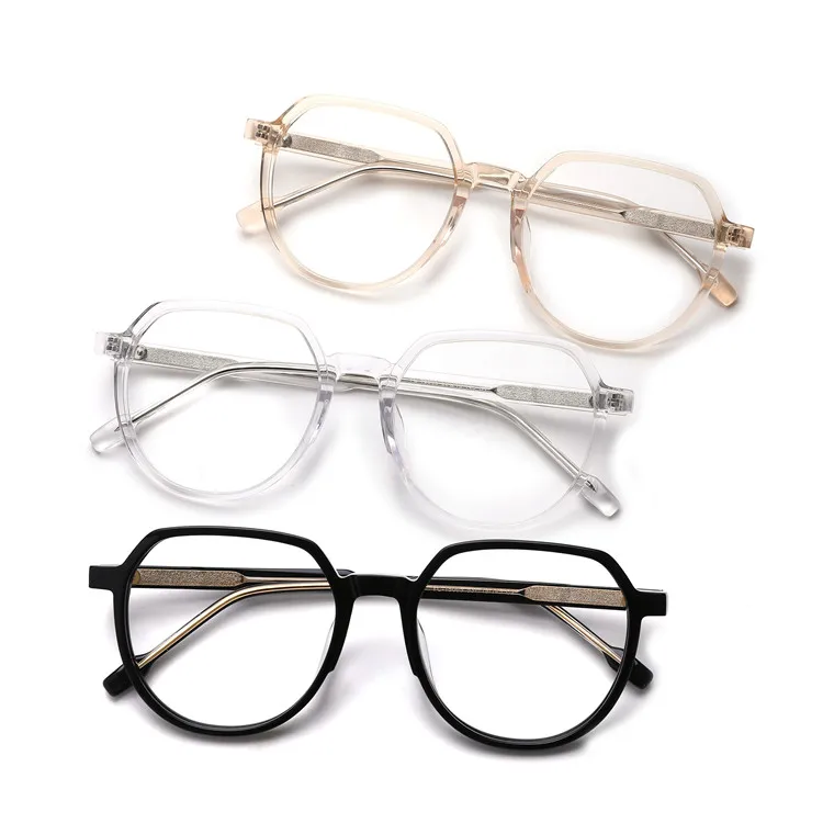 eyeglasses frames of acetate for woman frames glasses optical eyewear glasses frames eyewear light Chinese Manufacturer