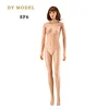 Human hair training realistic silicone mannequin