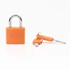 Travelsky High quality custom travel rubber coating copper square key smart luggage lock