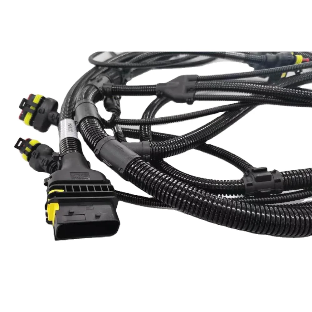 Custom Design Motorcycle Cable Industrial Equipment Electrical Wire Harness Assembly Wiring loom - ANKUX.COM