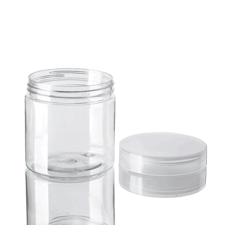 120g/120ml (4 oz) Plastic Cosmetic Sample Jars (High Quality)