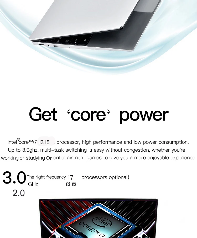 二手笔记本电脑 Core I3 翻新 I5 512Gb Ssd 笔记本电脑 156