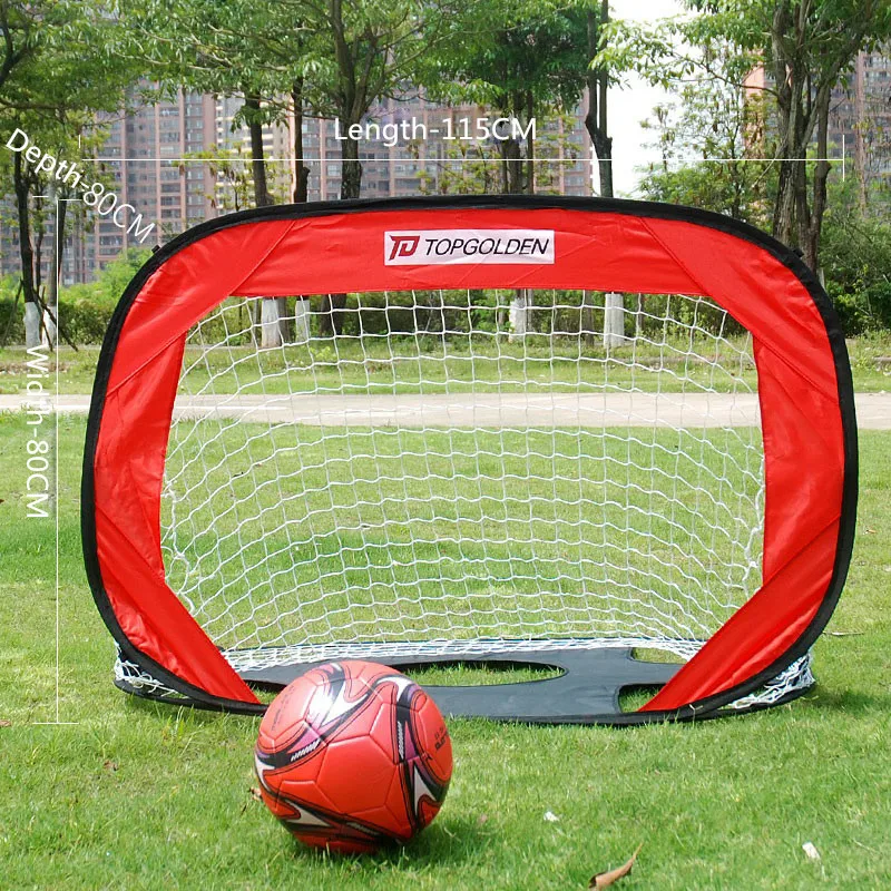 Customized Foldable Football Soccer Goal With Shooting Target For
