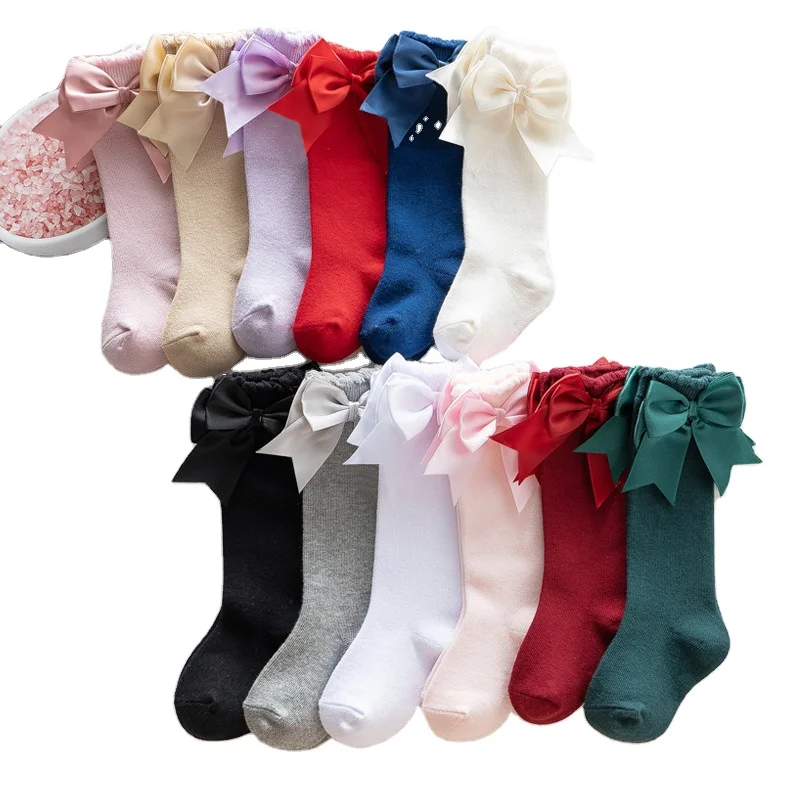 12 Color Spanish Style Cotton Toddler Baby Socks Autumn Winter Double