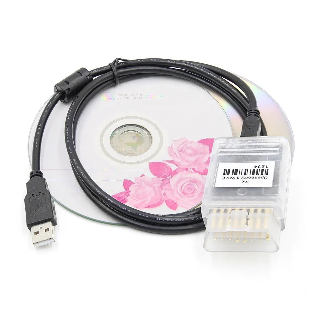 トシ 2/4 Tactrix Openport 2.0 Full Chip J2534 Cable for Toyota, Ford, Mazda