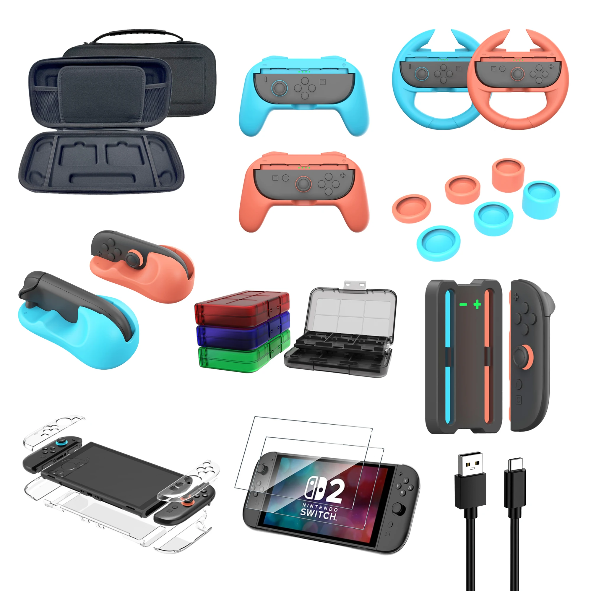 Nintendo Switch 2 concept case with precise cutouts and matte finish