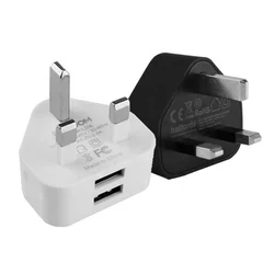 BST Wholesale 5v 1a Usb Charging Fast Adapter Usb Port 3 Pin Plug Uk Charger For iPhone