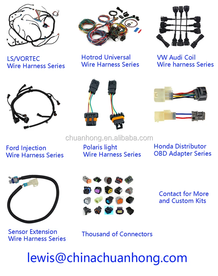 MAP Sensor Connector Plug & Harness Wires For Honda Civic RSX TSX K20 K24