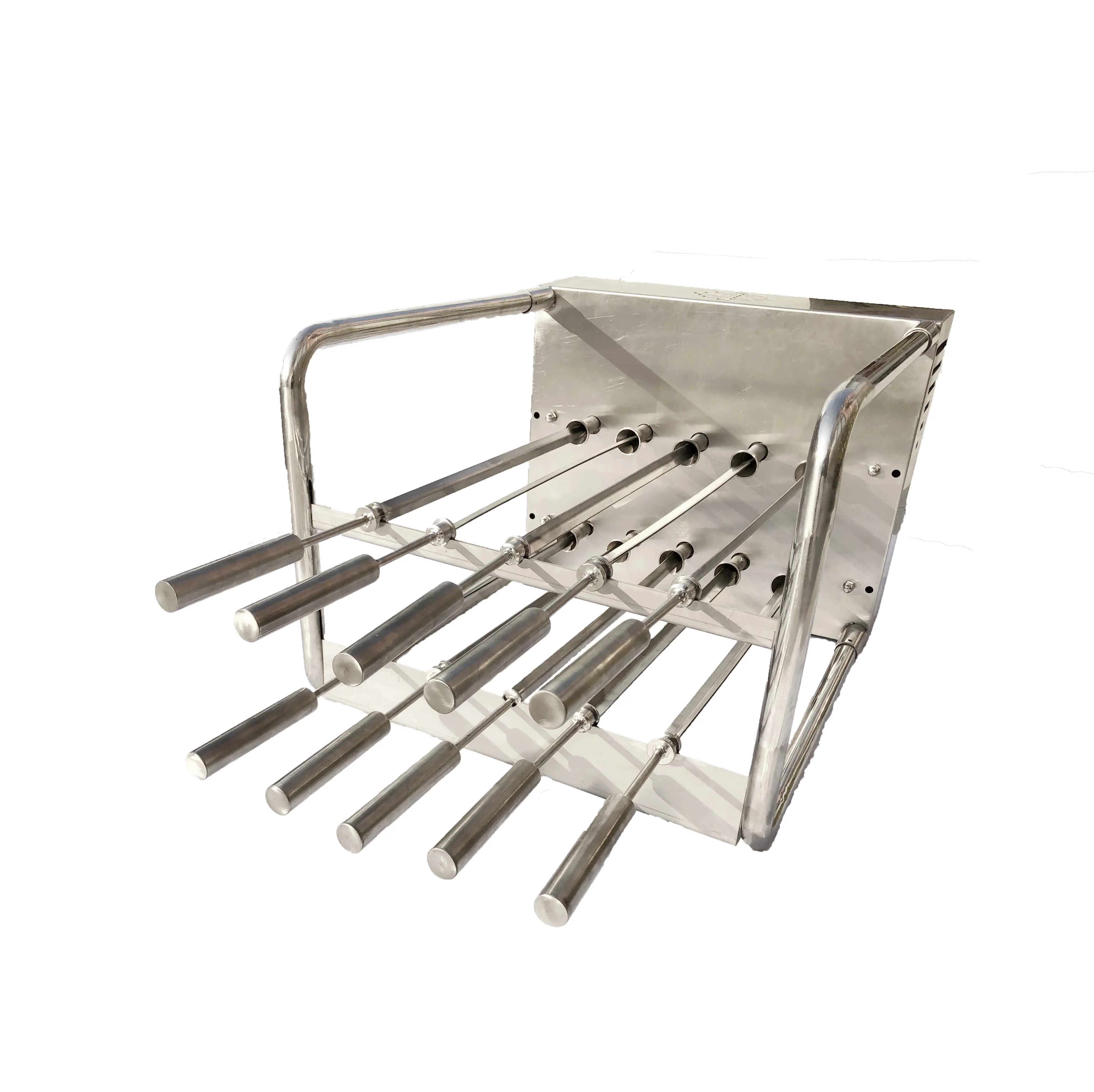 Home Use Brazilian Rotisserie Kit Stainless Steel Charcoal Bbq Grills