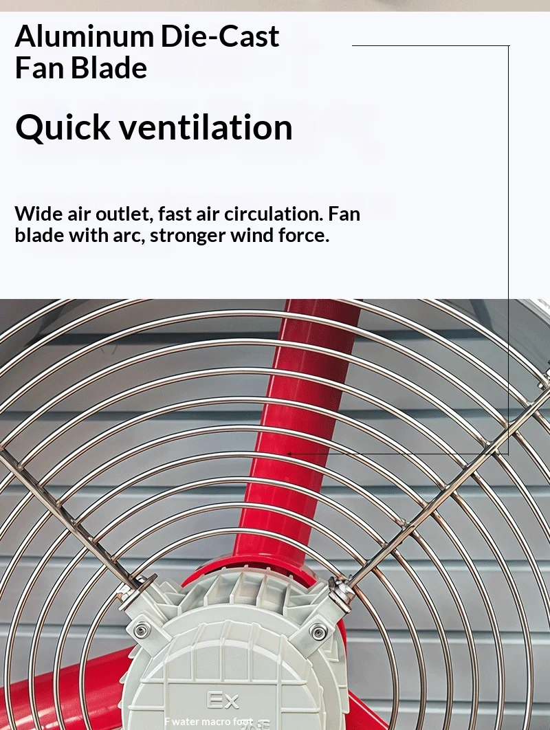 Stainless Steel Roof Fan, Explosion-Proof - detail 12