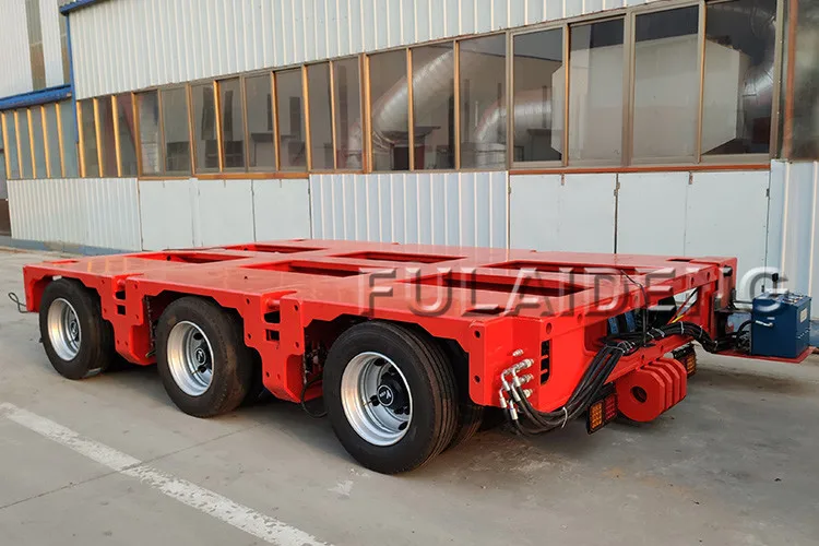 多轴goldhofer 模块化低床挂车液压悬架转向轴模块化运输车