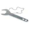 Metal Wrench with Chain for Post Valve Oxygen Cylinders and CGA 540 Style Regulators