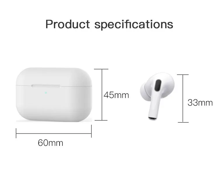 Original 1:1TWS Wireless Earbuds Air 3 Pro Blue tooth 5.0 In Ear Headsets Wireless Headphones 1:1 airpoding 2 Pro TWS Headsets