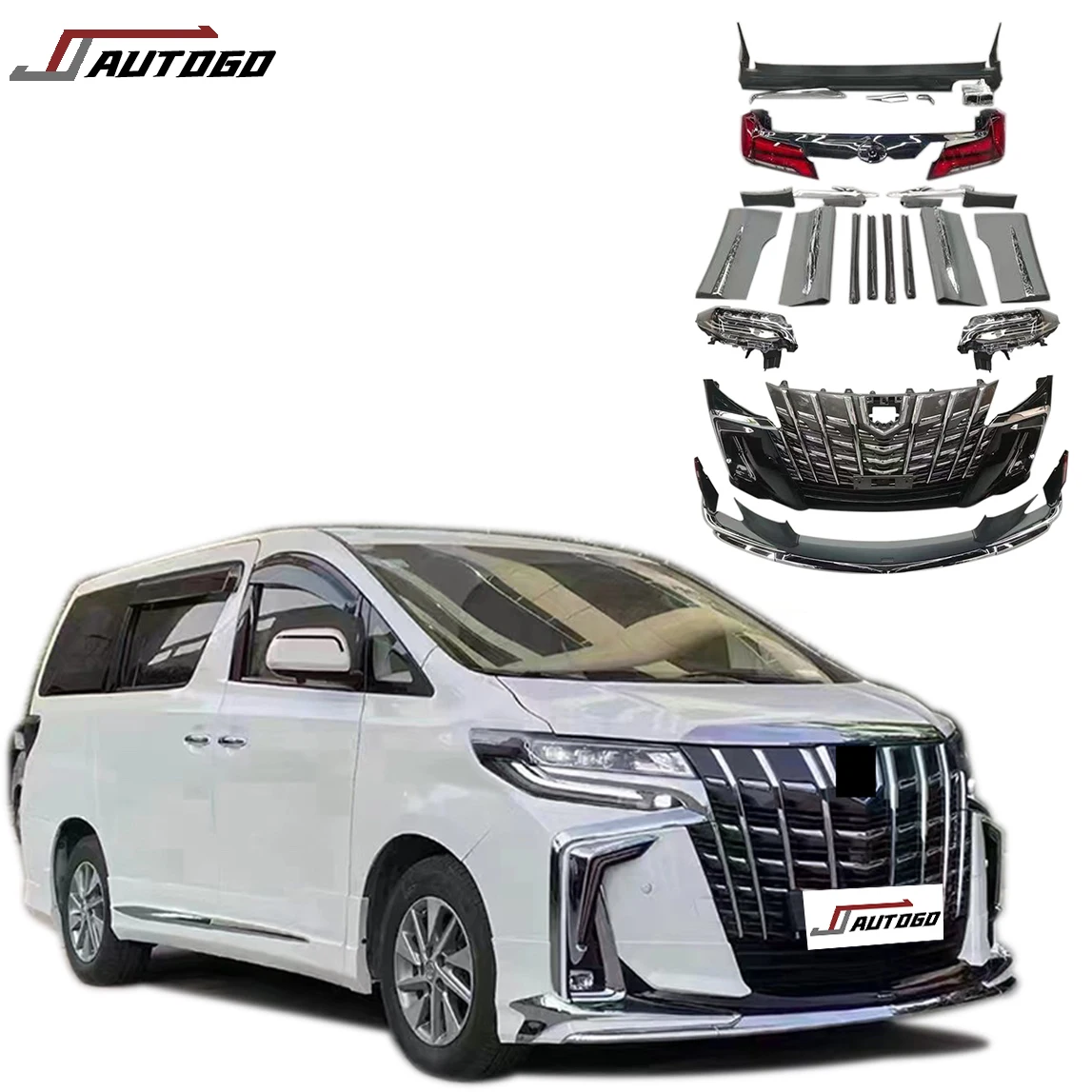 Toyota Alphard 15-22 Anh30 Upgrade with Modellista 35 Series