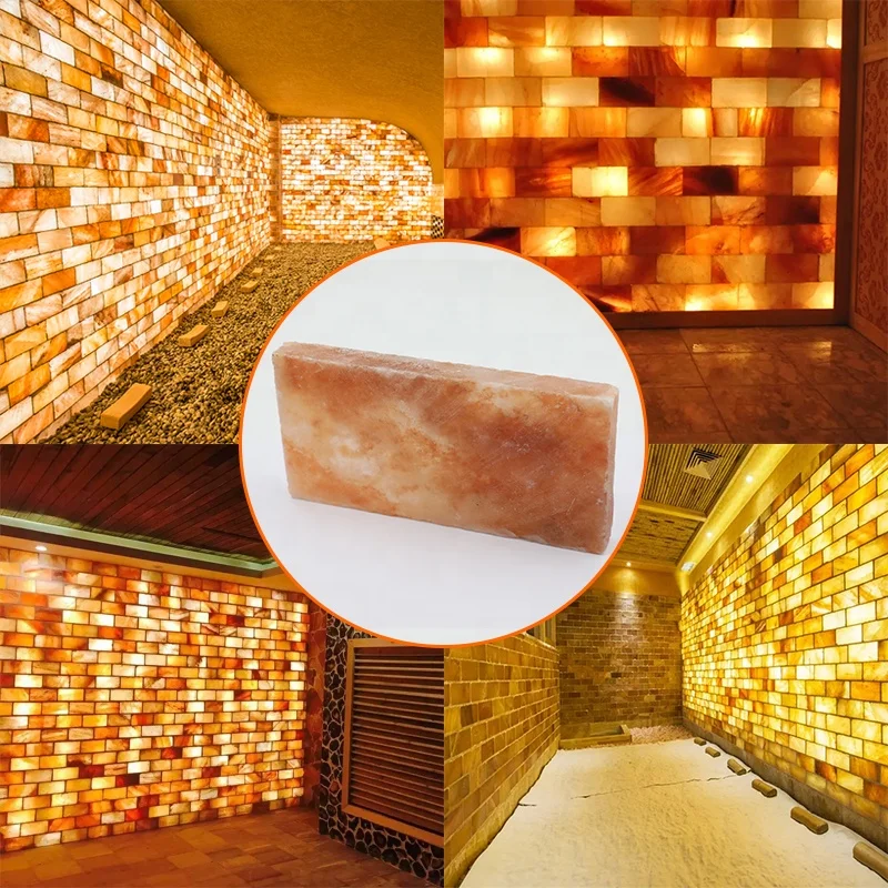 Natural Himalayan Salt Brick salt particles salt granules china manufacture for BBQ steam aroma oil based products supplier