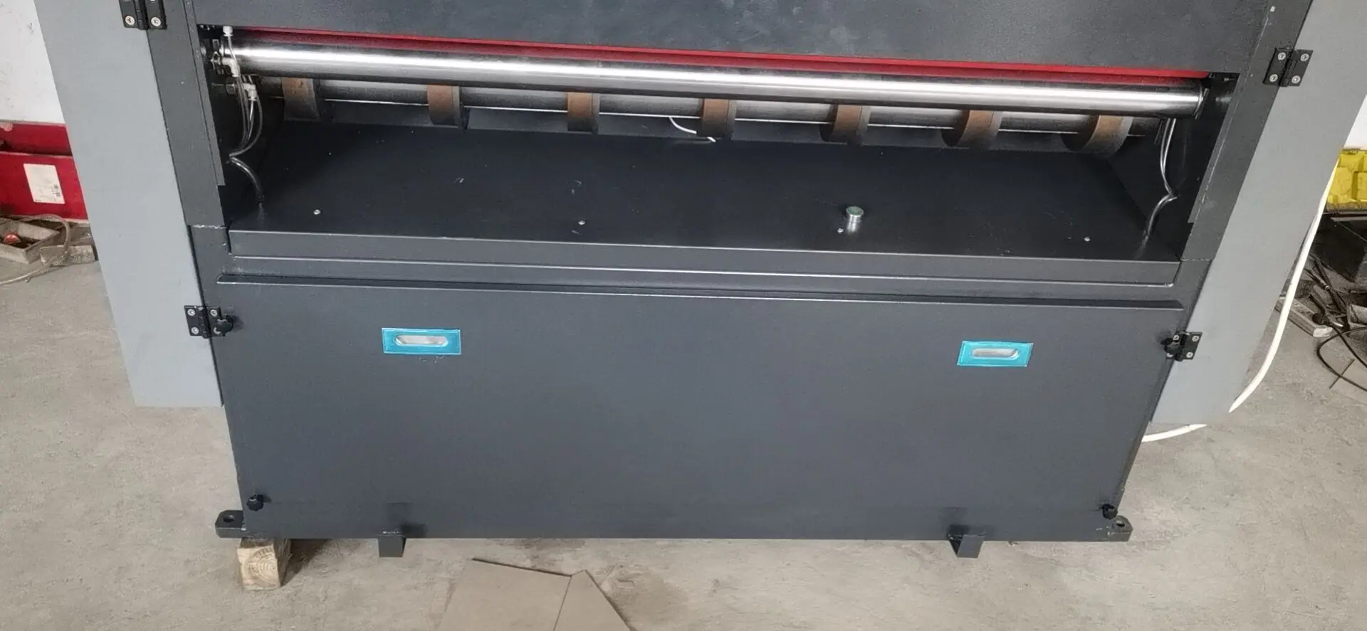 Guillotine Hardboard Paper Slitting Machine 75m/Min 1.5kw