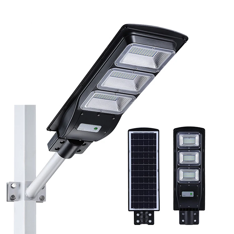 Outdoor ABS 60w motion sensor all one  solar street light led for home garden