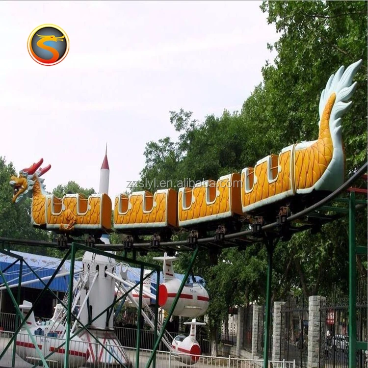 Track small train rides roller coaster worm slide amusement park  rides.jpg