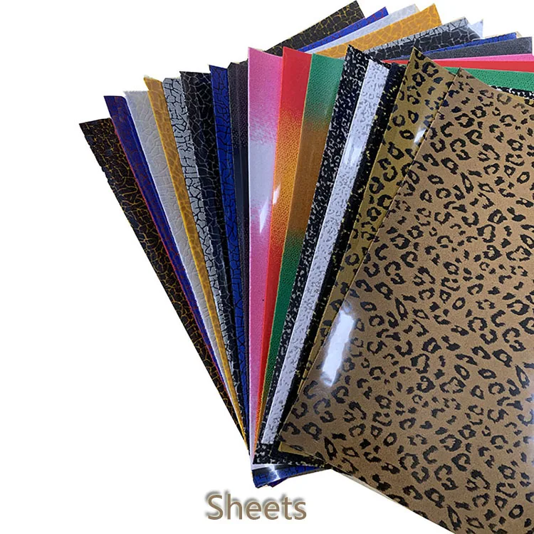 Wholesale Pattern Flocked Htv Rolls Sheet Customized Flocking Heat