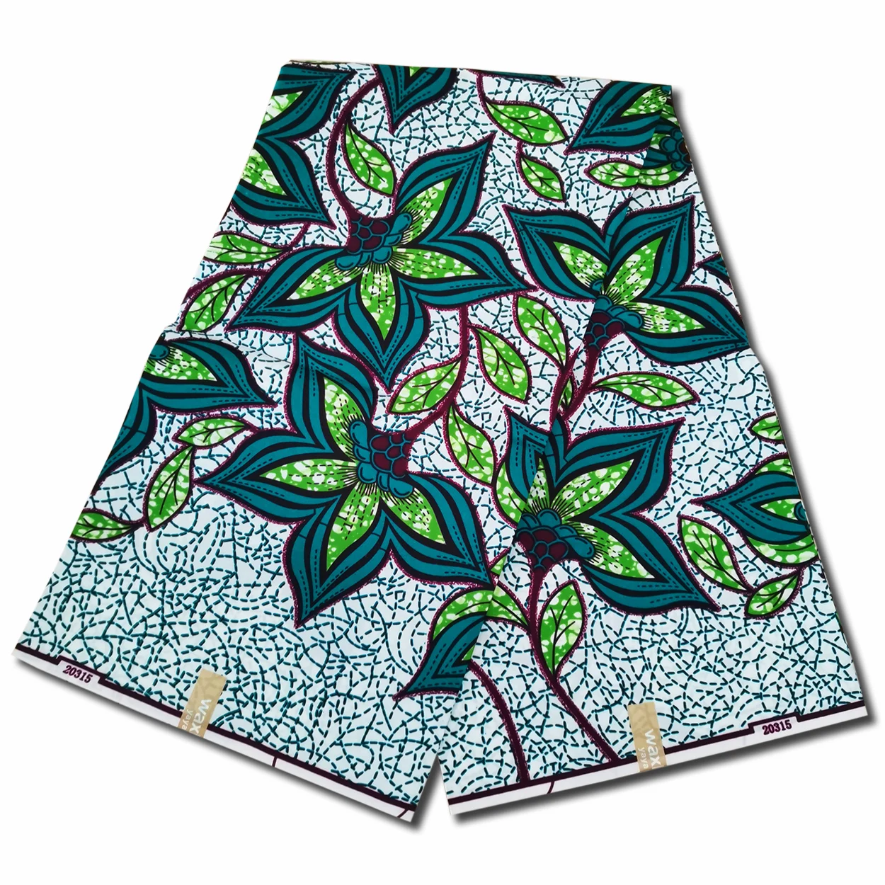 
2020 New wax designs African 100%Polyester wax fabric 