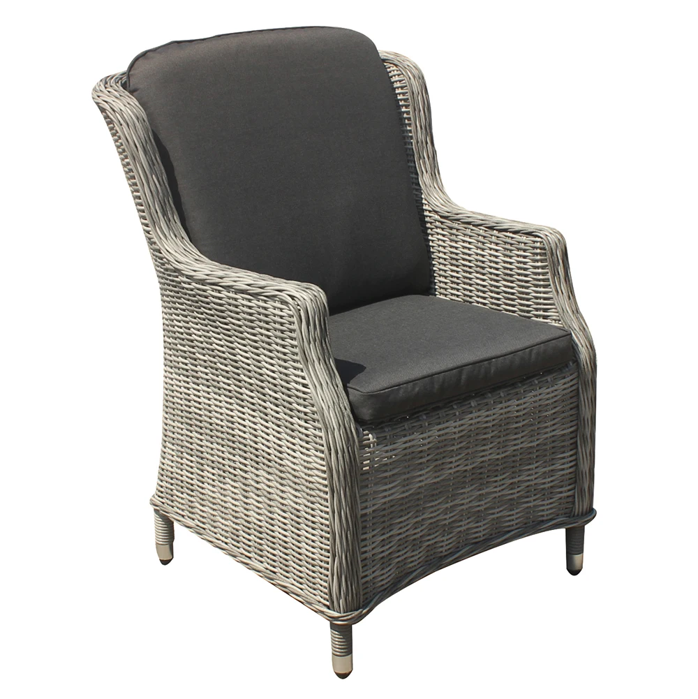 Outdoor Garden Furniture Round Table With Lazy Susan Rattan Dinning Set Buy Outdoor Rattan