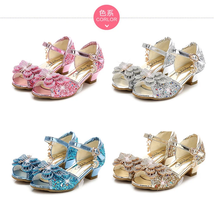 chaussure rose compensée