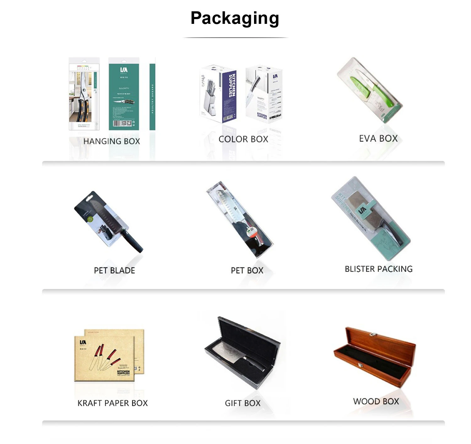 Custom Clear Acrylic Knife Block Transparent Knife Holder Without