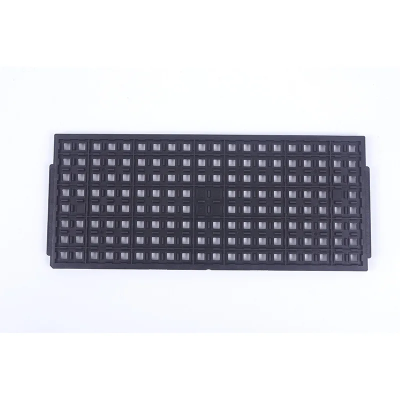 Dfn Series Esd High Temperature Ic Chip Tray Electronic Component Tray Buy Bga Series Anti