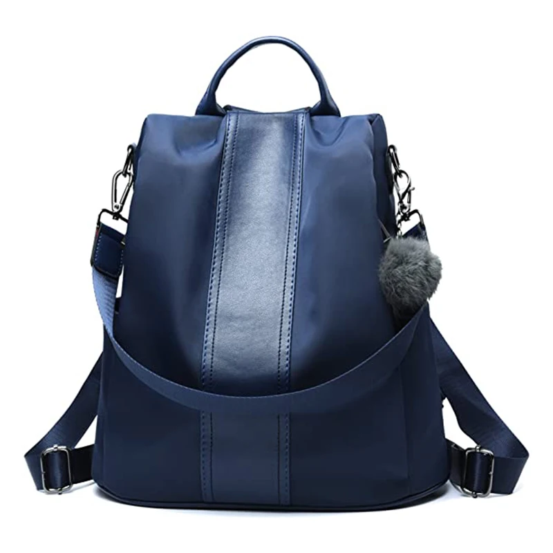 Pu Handle Trendy Backpack Women Detachable Single Carry Strap Softback ...