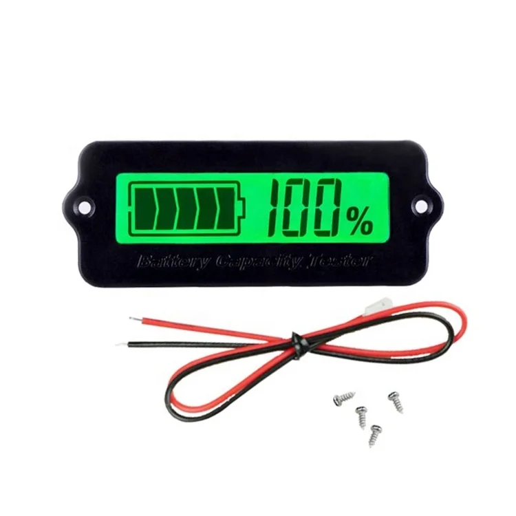 12v Ly6w Lead Acid Battery Capacity Indicator Lcd Digit Display Meter Lithium Battery Power