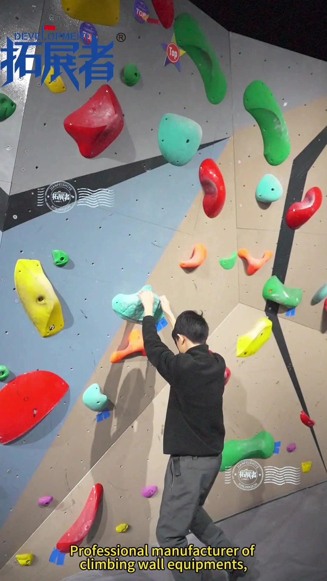 Blocco Boulder In Legno E Resina Per Allenamento Arrampicata - Palline Per Forza E Precisione Dita, Portatile, Regalo Per Scalatori