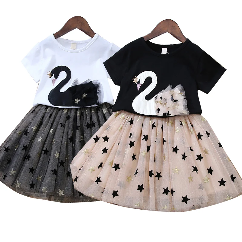 

baby girls' clothing dress 2-7 years girl baby dress,2 Pieces