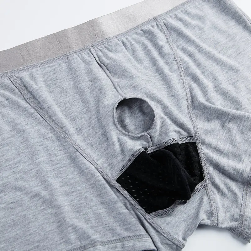 Customize Varicocele Men's Underwear Soft Modal Boxer Briefs Low Waist ...