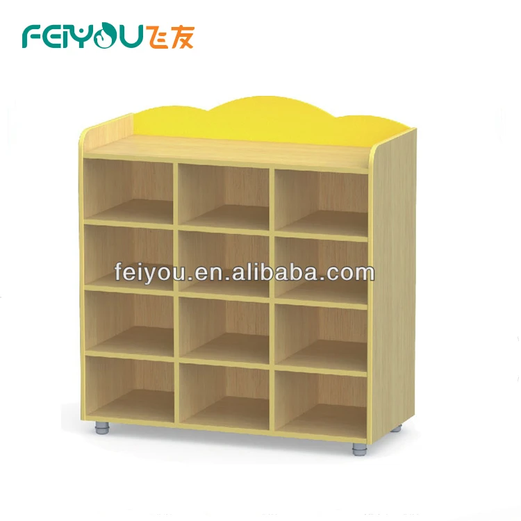 Design Wooden Book Rack Wood Children Bookshelf Children Library