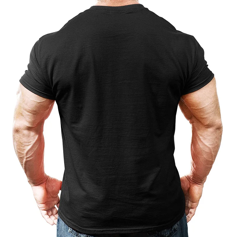 Bodybuilding T-shirts Customized Plain Classic Workout High Quality ...