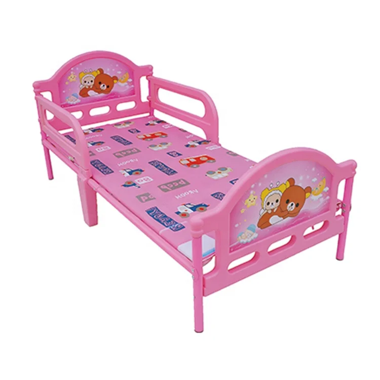 Babyland Top Quality Children Bed 78x160 Iron Kids Bed Steel Kids Bed