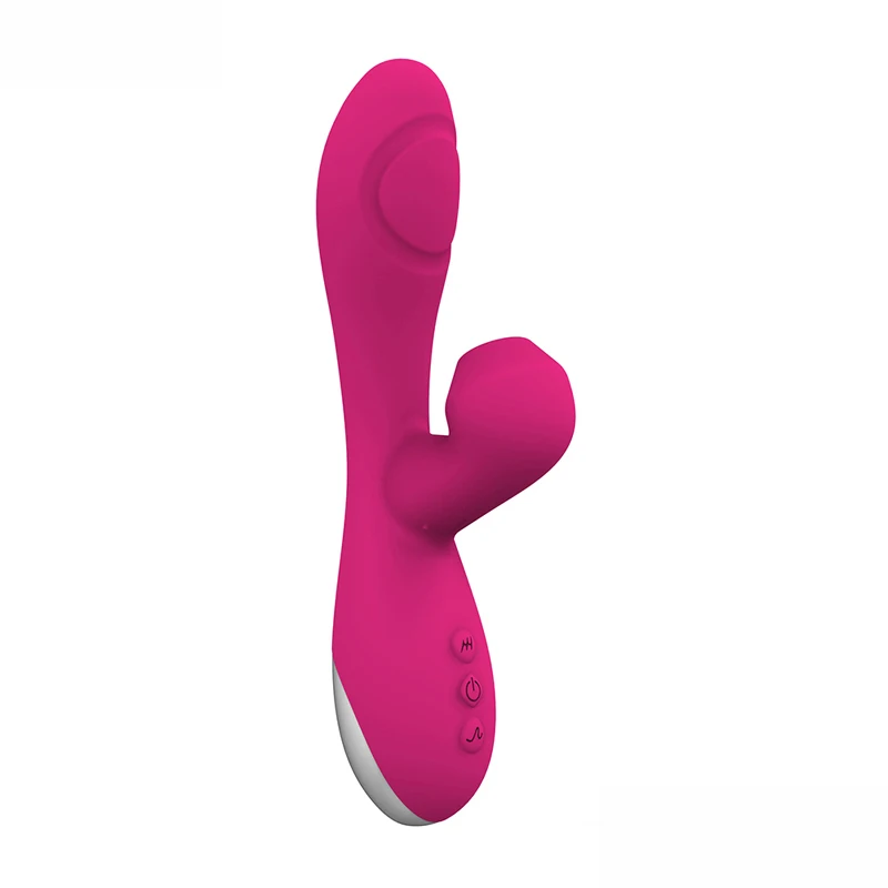 7 mode Vibration Sucking 4 pat flap function big size vibrator sex toy women adult silicone vibrator