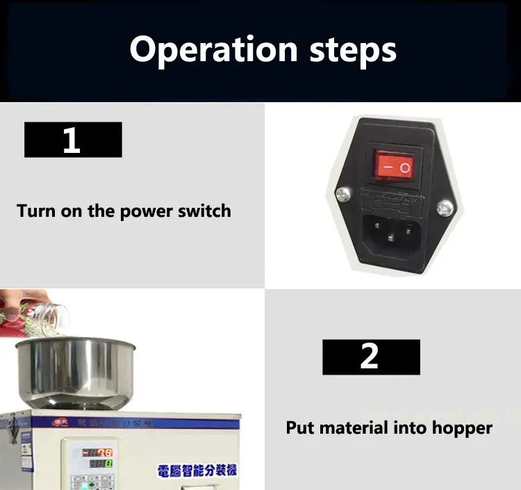digital particle filling machine