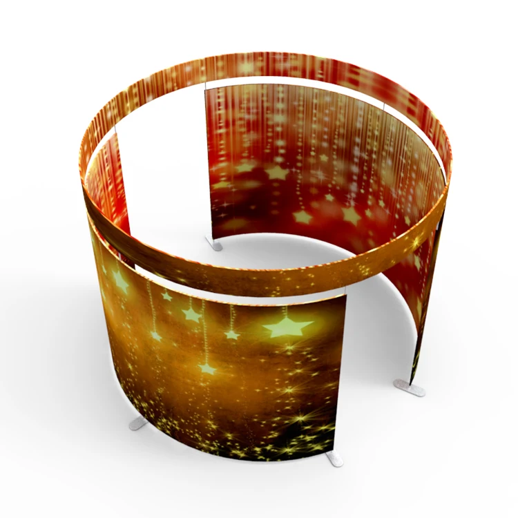 New Style Portable Pillow Case Tension Fabric Backdrop 360