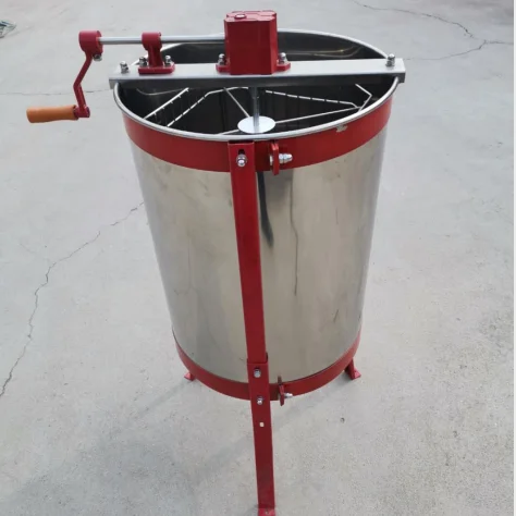 
4 Frames Manual Honey Extractor/Stainless Steel Honey Shaking Machine Honey extraction machinery Food grade stainless steel 